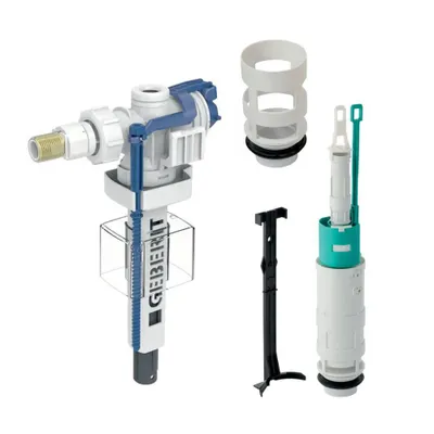Produktbild von Geberit Set Universal Schwimmerventil inkl. Heberglocke und Bassin für UP-Spülkasten