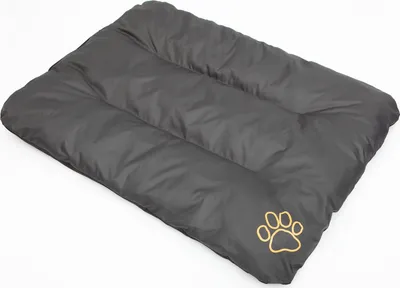 Produktbild von Hundekissen Hundematraze Schlafplatz Hundebett Tierbett Hundekissen Katzenbett - Eco - 115 x 80 cm [Größe: XXL] - Grau