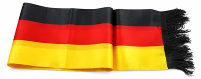 Produktbild von Deutschland Schal Polyester Fanartikel Fußball EM WM Schwarz Rot Gold Zubehör