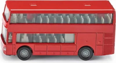 Produktbild von Siku Doppelstock Reisebus Modellbus rot; 1321