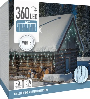 Immagine prodotto di HOMESTYLING Catena luminosa natalizia 360 lampadine a led bianche KO-AX8450310