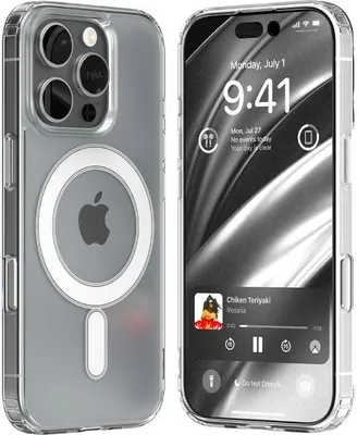 Zdjęcie produktu dla Mercury Etui Magsafe Jelhard Iphone 16Pro 6,3 Transparent