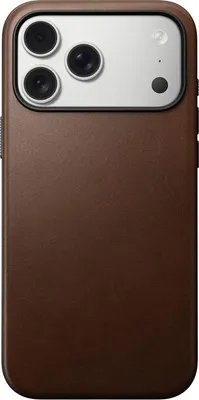 Obrázek produktu pro Nomad Modern Leather Case, brown - iPhone 17 Pro Max