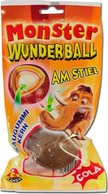 Produktbild von Monster Wunderball am Stiel Cola (60 g)