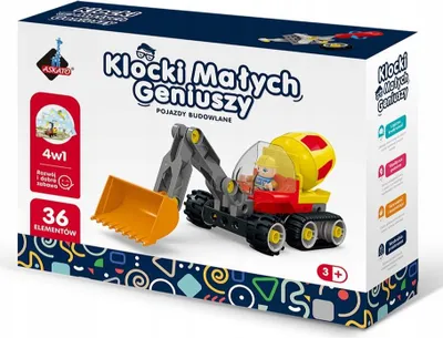 Immagine prodotto di Kleine Genies Bausteine 4In1 36Pz 5244
