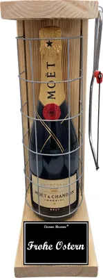 Produktbild von Moet - Frohe Ostern - Eiserne Reserve Gitterkäfig Geschenk zu Ostern