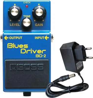 Image de Boss BD-2 Blues Driver Pédale d'effets avec alimentation secteur