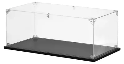 Produktbild von Transparente Acryl Vitrine - Staubdichte Vitrine für Sammlungen - 40x20x15 cm