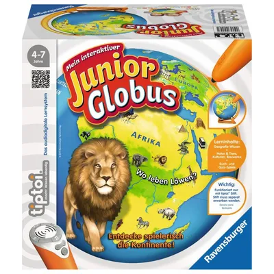 Produktbild von Ravensburger tiptoi® Mein interaktiver Junior Globus