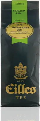 Produktbild von EILLES Tee China Grüntee Blatt Nr. 76, 250g loser Tee