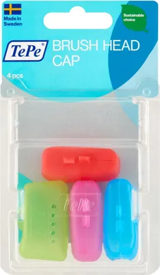 Produktbild von TePe Bürstenkopfüberzüge 4 Stk.