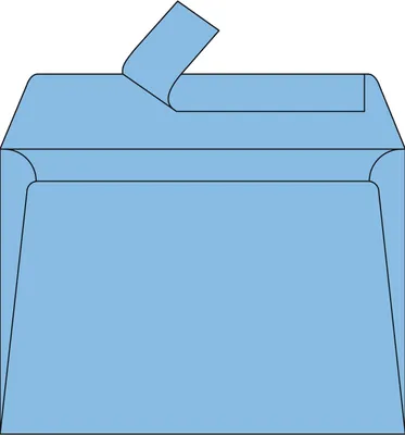 Produktbild von Clairefontaine Pollen Umschläge C6 Lavendelblau 120g/m² 20 Stück