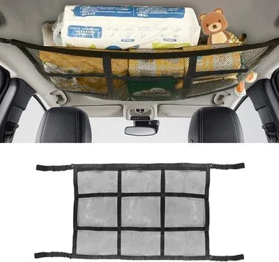 Produktbild von Autonet 90x65cm, Kofferbaknetz, Reißverschluss, Offroad, SUV, schwarz