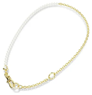 Image de Collier Swarovski pour femme Idyllia blanc doré 5742961
