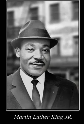 Obrázek produktu pro Martin Luther King Jr. umělecký tisk obrazu - Portrét 1964 (180 x 120 cm)