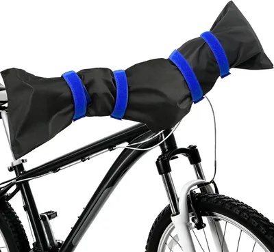 Produktbild von Fahrrad Lenker Abdeckung wasserdicht 300D Oxford, E-Bike Schutz Cover mit Reißverschluss, staub- & regendicht für Transport & Outdoor