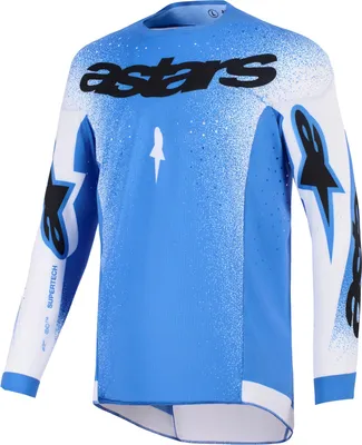 Zdjęcie produktu dla Alpinestars Supertech Scenz Motocross Jersey, blau/weiß, S