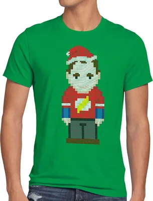 Produktbild von style3 Weihnachts Sheldon Herren T-Shirt