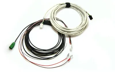 Image de Faisceau de câbles d'origine Kufatec, adaptateur pour caméra de recul RFK, compatible avec Mercedes-Benz W164 et X164