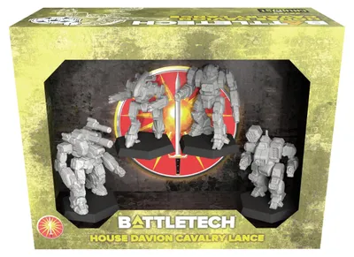 Produktbild von BattleTech ForcePack: Kavallerie-Lanze des Hauses Davion