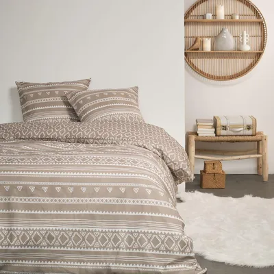 Produktbild von Bedrucktes Bettwäscheset FLANELLE