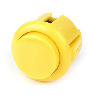 Produktbild von Mini Arcade Button, 24mm - Farbe: gelb