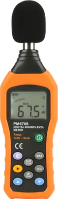 Produktbild von PEAKMETER PM6708 Cyfrowy miernik poziomu decybeli dźwięku audio 30-130dB