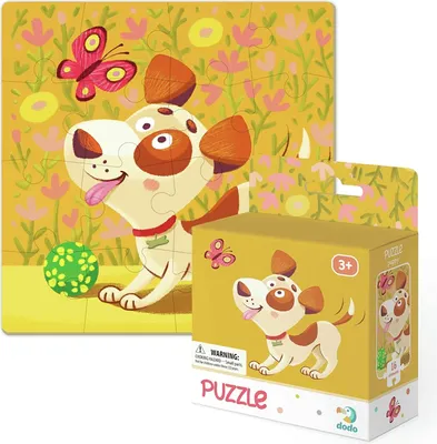 Zdjęcie produktu dla Adducate D300111 Puzzle edukacyjne, różne kolory
