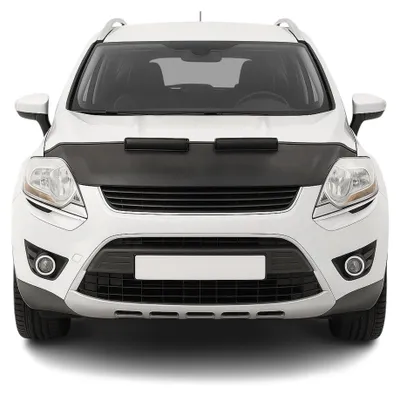 Produktbild von Haubenbra Steinschlagschutz Bonnet Bra für Ford Kuga 2008-2013 Schwarz Halb