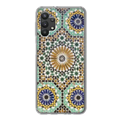 Produktbild von MuchoWow® Handyhülle Schutzhülle Hülle für Samsung Galaxy A32 5G Eine Nahaufnahme eines marokkanischen Mosaiks Silikon Softcase Handy Hülle - Softcase