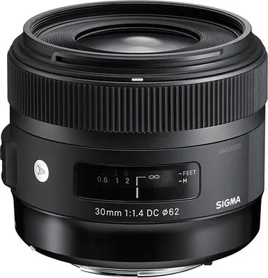 Produktbild von Sigma 30mm F1.4 DC HSM | Art, Standardobjektiv, 9/8, Nikon F, Autofokus