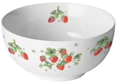 Produktbild von Porzellan-Schale - Bunch of strawberries