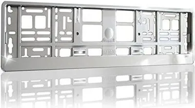 Image de UTAL INTENSE Kennzeichenhalter Metallisiert Silber