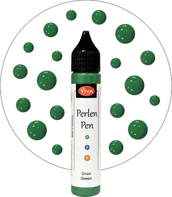 Obrázek produktu pro Viva Decor 116270001 ViVA DECOR perleťové pero, 28 ml, zelené