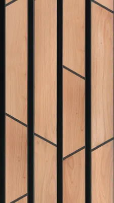 Produktbild von Meister | 1,716 m² | Bold Broken Stripes Grau 2600x330 mm Akustikpaneele, Schallabsorbierende Wandpaneele, Vegane Filzpaneele, Dekorative Akustikwand, Schalldämmung, Feuchtraumgeeignet