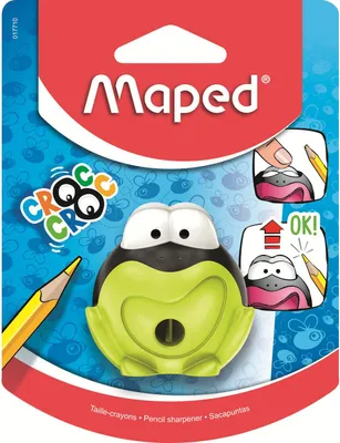 Produktbild von Maped 032211 Spitzer Igloo 1 Loch sortiert rutschfest für Bleistifte Schule