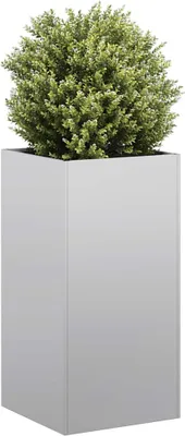 Produktbild von "Rabatt" Pflanzkübel modernem Design - Blumentopf/Pflanzkasten - 40x40x80 cm Verzinkter Stahl - Beete CC24581
