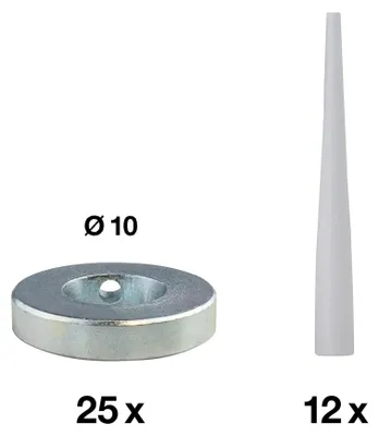 Image de Kit de plaques de répartition MULTI-MONTI-plus, diamètre 10 mm