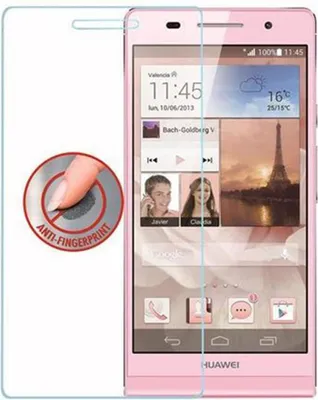 Produktbild von Cadorabo Panzer Folie für Huawei P6 Schutzfolie in Transparent Gehärtetes Tempered Display-Schutzglas