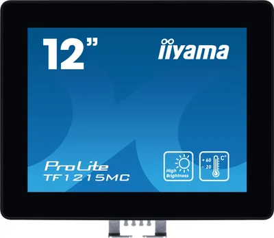 Zdjęcie produktu dla IIYAMA 31.0cm (12.1") TF1215MC-B1 4:3 M-Touch HDMI+DP+VGA