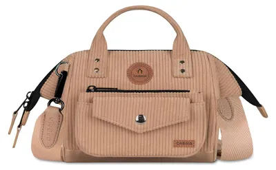 Produktbild von CABAIA Handtasche Umhängetasche Adventurer Recycled Velvet Crossbody Luxor beige