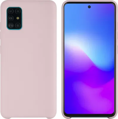 Produktbild von Samsung Galaxy A51 Sand Pink Back cover case - Silicone