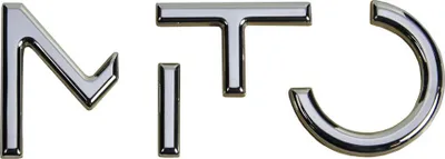Produktbild von Original Alfa Romeo Emblem Schriftzug Heckklappe Mito 2008-2014 50508674