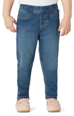 Immagine prodotto di A. Pantaloni jegging in denim da donna, realizzati in tessuto elasticizzato morbido, con vita media, taglia S