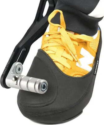 Immagine prodotto di INF Copriscarpe Cambio Moto Regolabile - Protezione per Scarpe da Moto