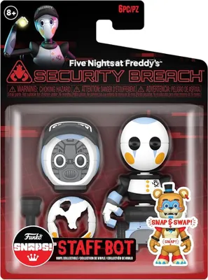 Productafbeelding van Funko Snaps! Personage uit Five Nights at Freddy's: Medewerker-robot, 10 cm