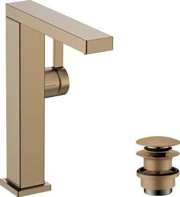 Produktbild von Einhebel-Waschtischmischer Fine Tecturis E ComfortZone 210 CoolStart brushed bronze brushed bronze