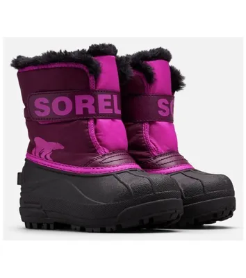 Produktbild von Sorel Jungen Winterschuh Snow Commander 13407-21, 13407-22, 13407-23, 13407-24, 13408-21, 13408-22, 13408-23, 13408-24 SOR-1869562 magenta/schwarz 21 [Kinderschuhe]