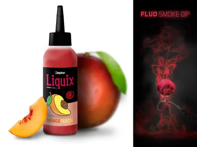 Produktbild von DELPHIN Fluo dip D SNAX, Mango-Pfirsich, Lockmittel, 101003533