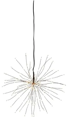 Produktbild von Star Trading Firework, Leichte Dekorationsfigur, Schwarz, IP20, 120 Glühbirne(n), LED, 1,8 W